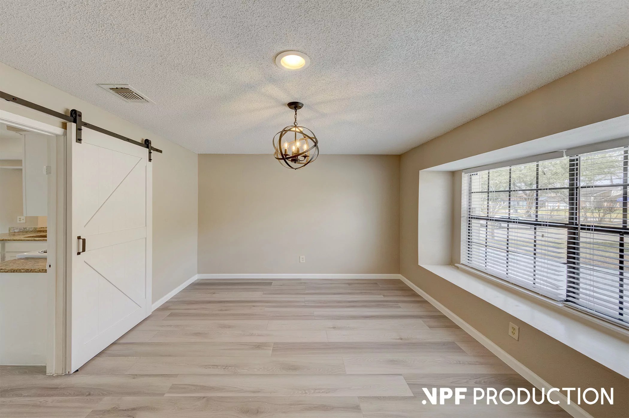 Breakfast virtual staging before and after